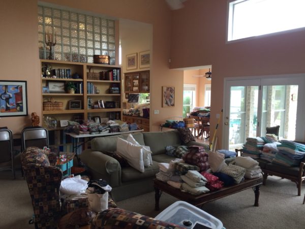julie laundry room living room piles