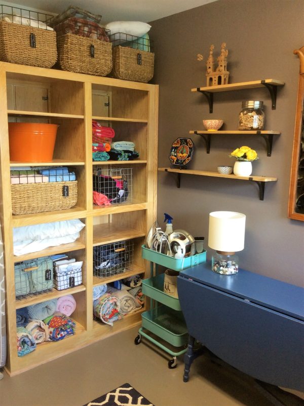 linen shelf